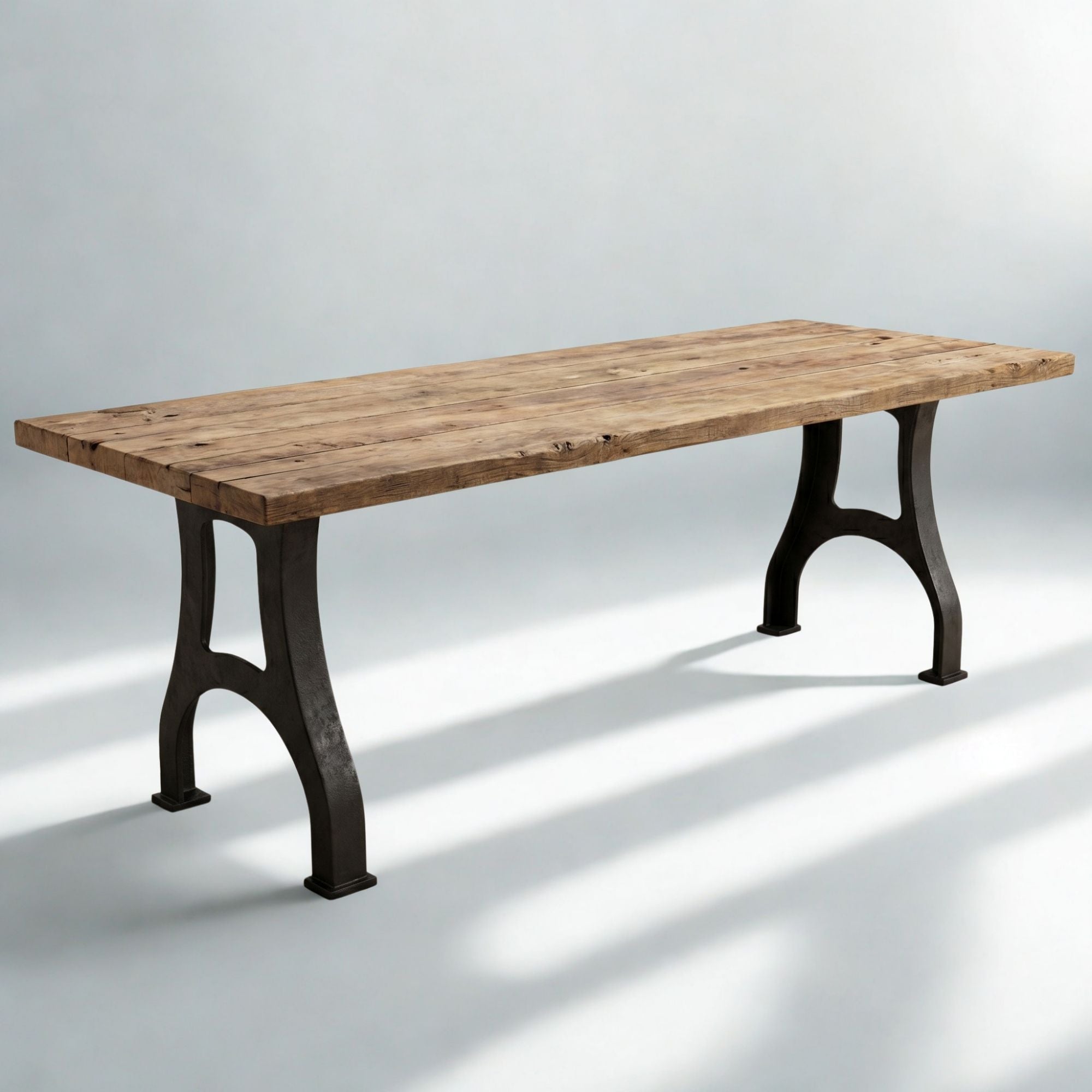 YW-CL-005-775MM, Super Heavy Duty Cast Iron Dining Table Legs 77.5cm Tall