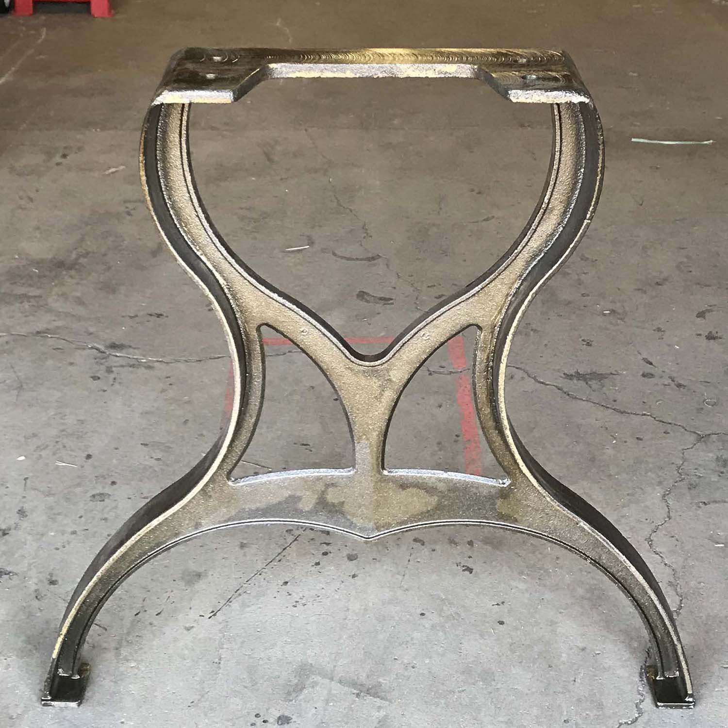 YW-CL-003 Cast Iron Dining Table Legs