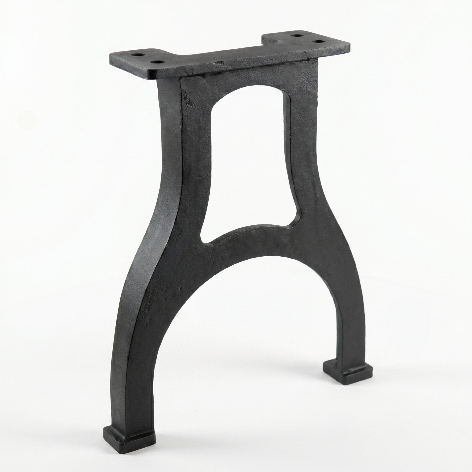 YW-CL-005-420MM, Super Heavy Duty Cast Iron Bench Legs 42cm Tall