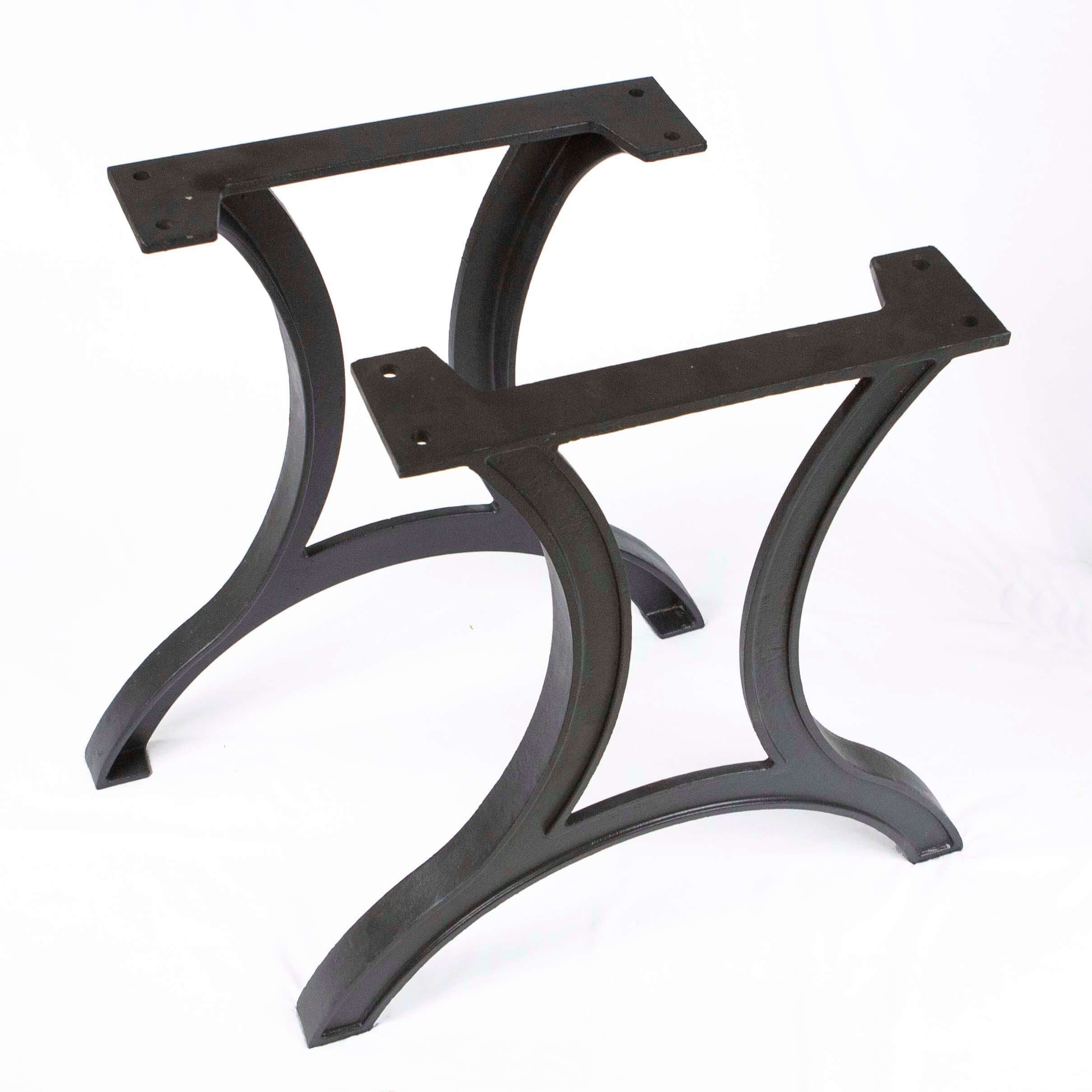 CN710 Cast Iron Dining Table Legs, 1 Pair