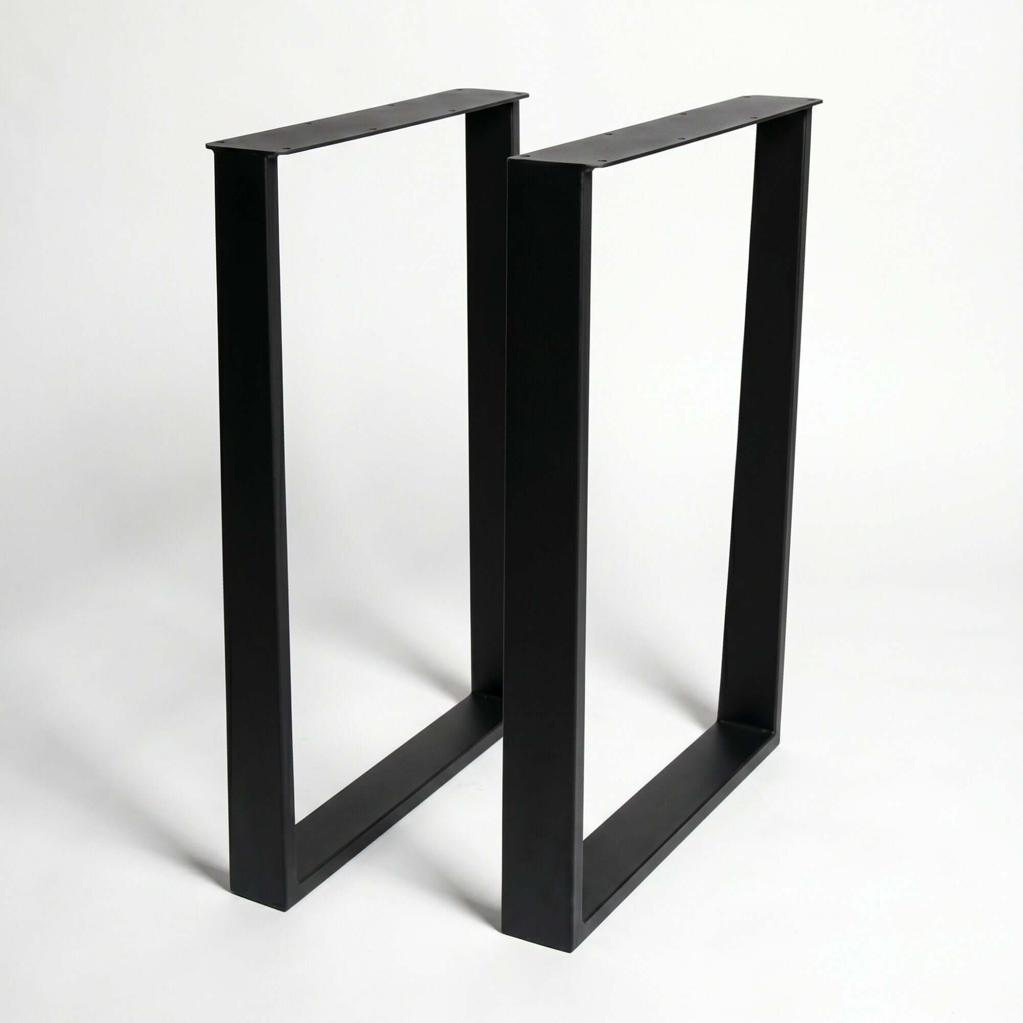 W5033BW Writing desk table U legs, 1 Pair (Set of 2 legs) 71cm height 46cm width