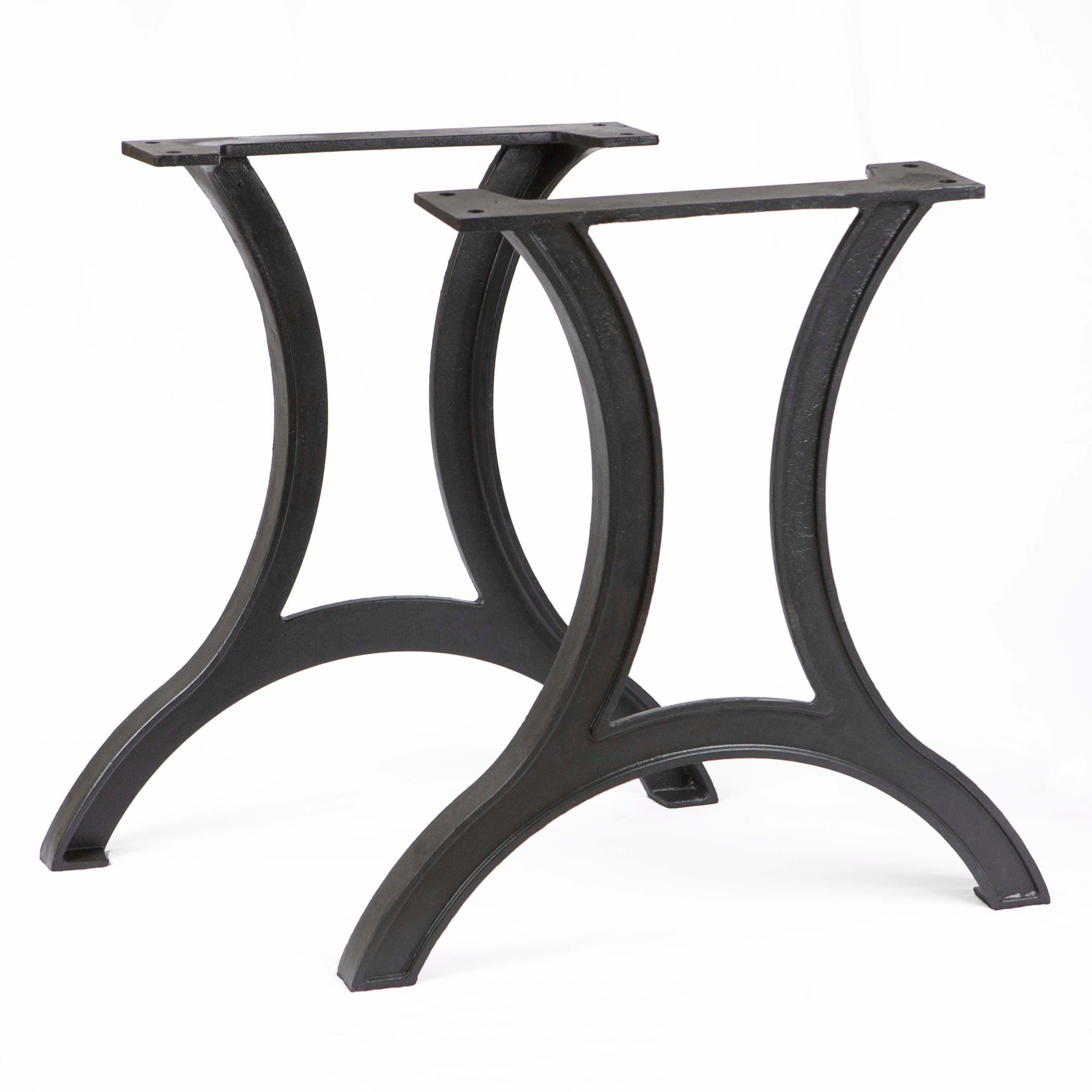 CN710 Cast Iron Dining Table Legs, 1 Pair