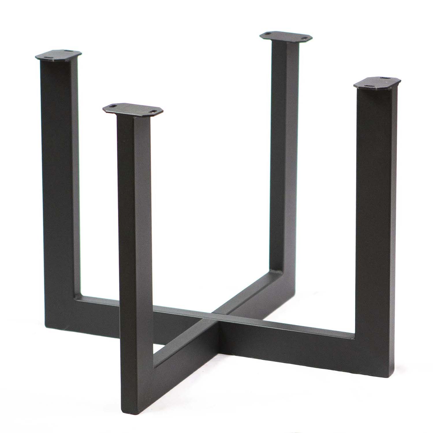 SS1420 Round-Cross Coffee Table Base for Round or Square Table, 1 Set