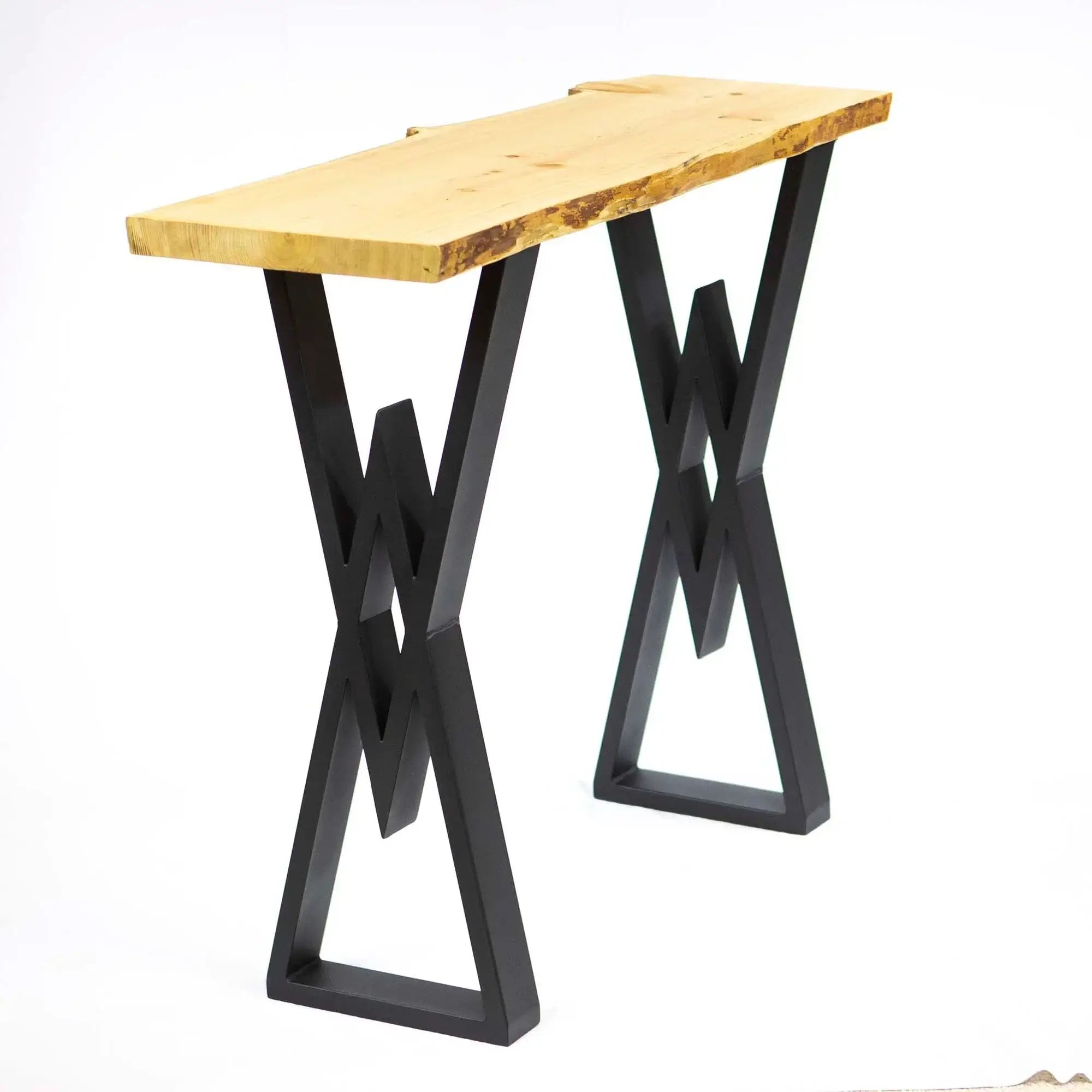SS670 Diamond Console Table Legs 1 Pair 86cm X 31cm