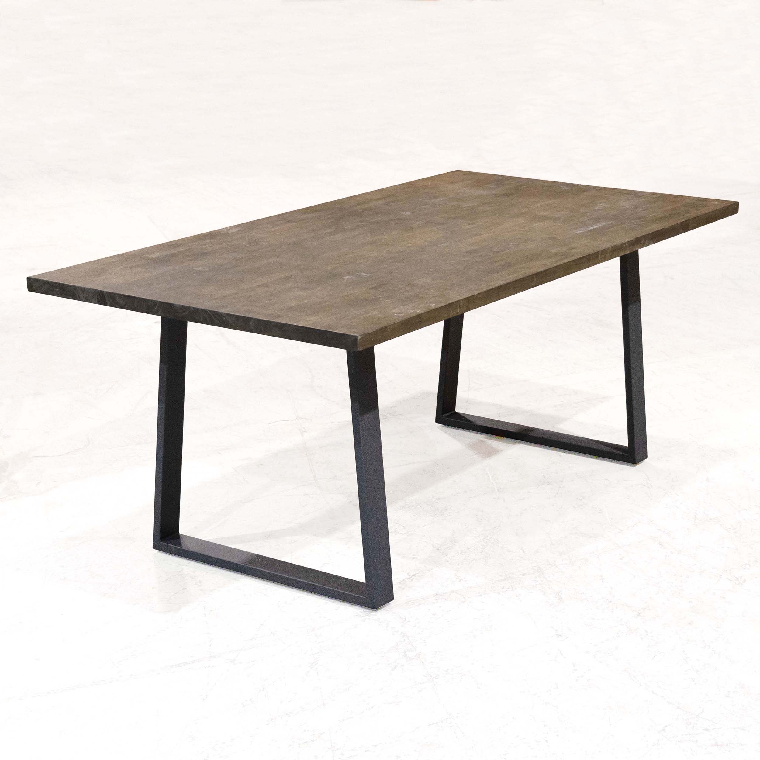 SS210N Trapezoid Dining Table legs, Narrow Top, 1 Pair 71cm X 58cm