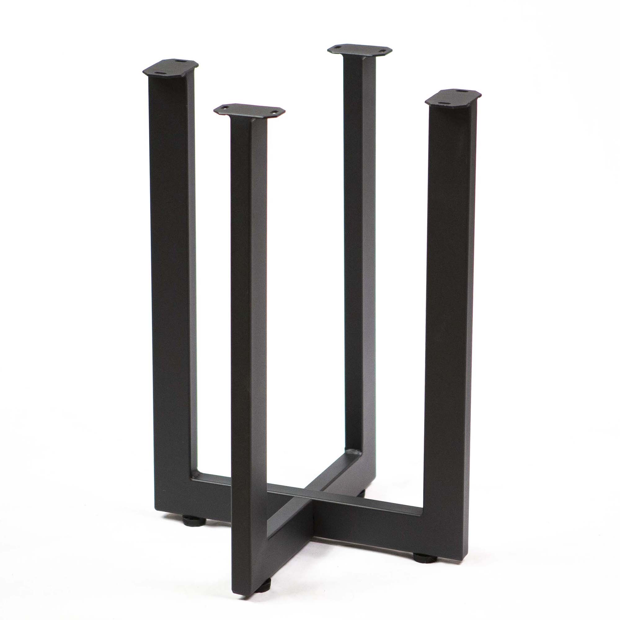 SS1460 Round-Cross End Table Base for Square or Round Table, 1 Set