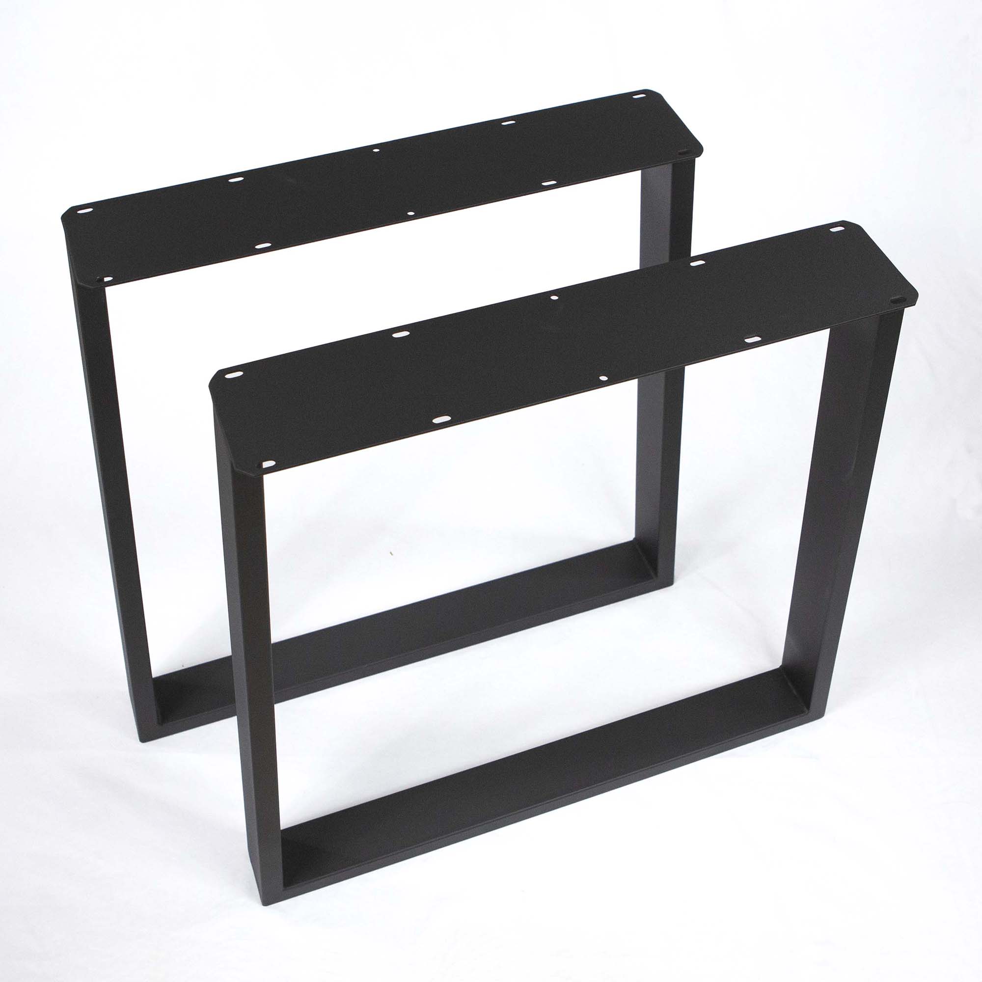 SS210N Trapezoid Dining Table legs, Narrow Top, 1 Pair 71cm X 58cm