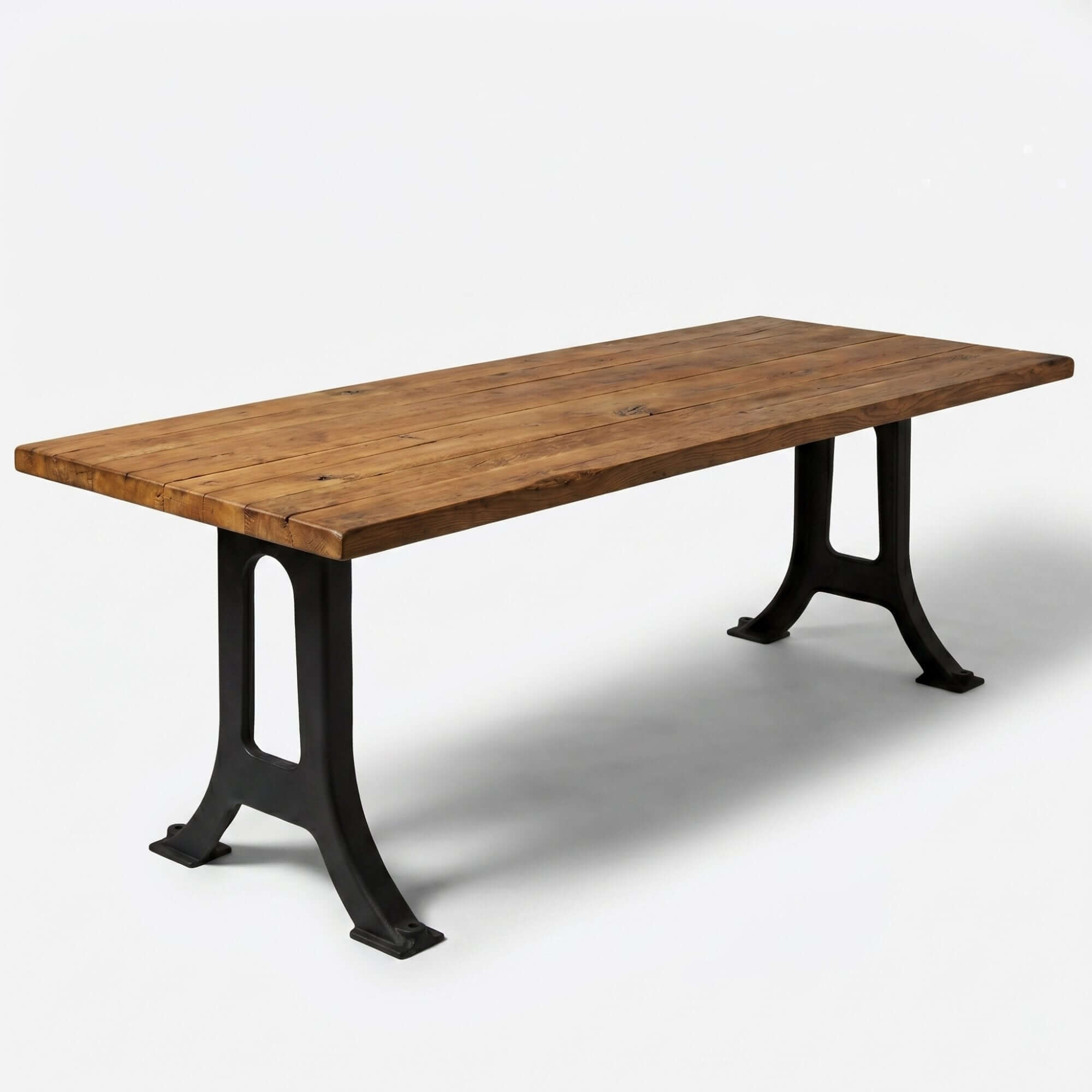 YW-CL-012, Super Heavy Duty Cast Iron Dining Table Legs 72cm Tall