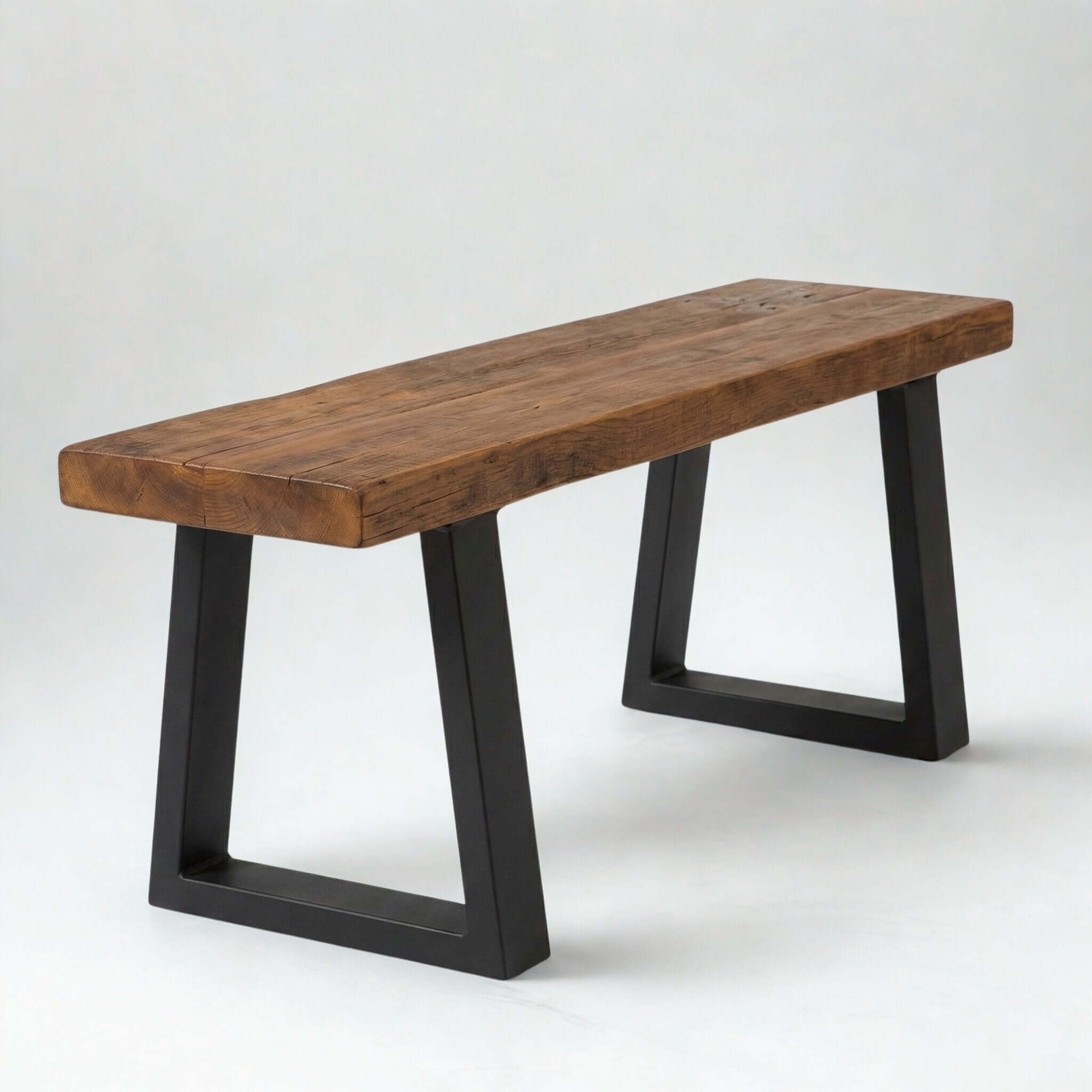 SS251 Table Legs For Bench, 1 Pair, Trapezoid-Shaped 25.4cm x 31cm