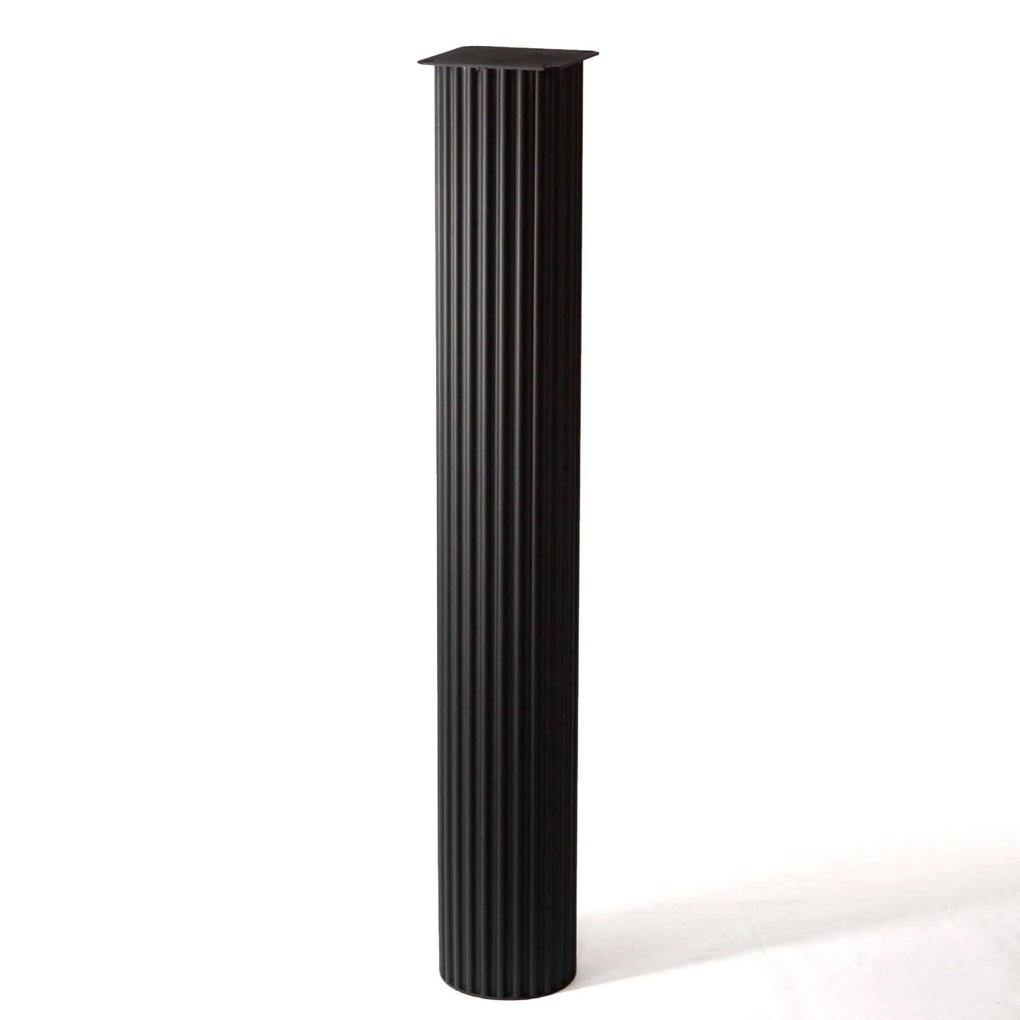 LK482 - Fluted High Top Table Legs, One Piece