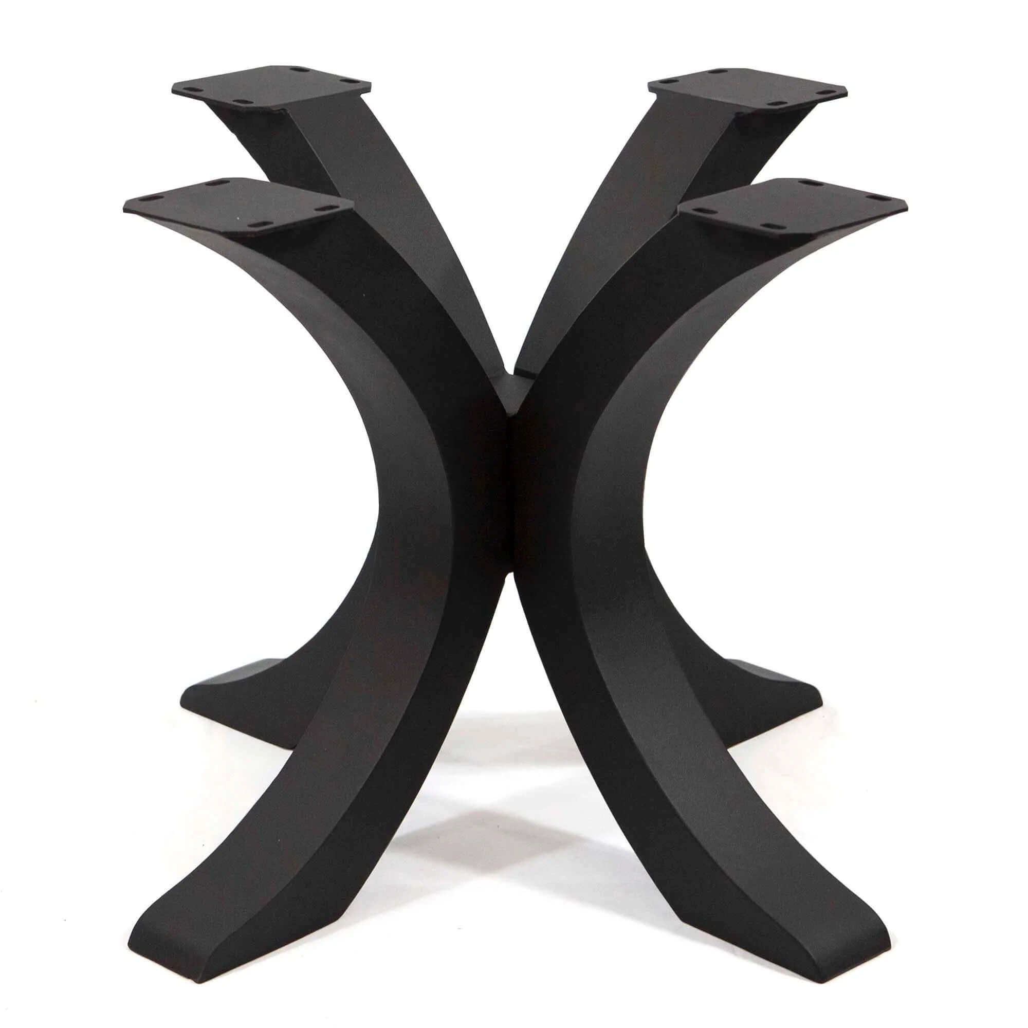 ST3011D - Flowy X-Shaped Round Coffee Table Base