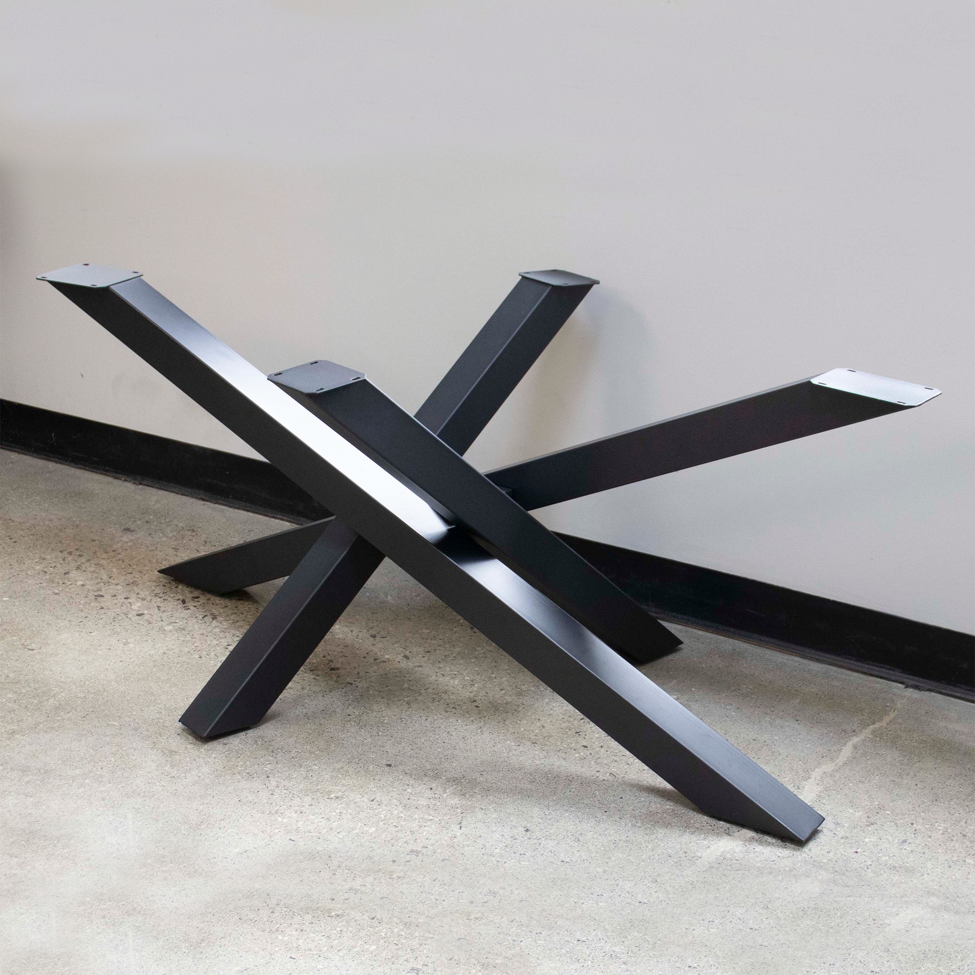 SS1710 Long Dining Table Legs, Straw Bundle Shaped, 1 Set