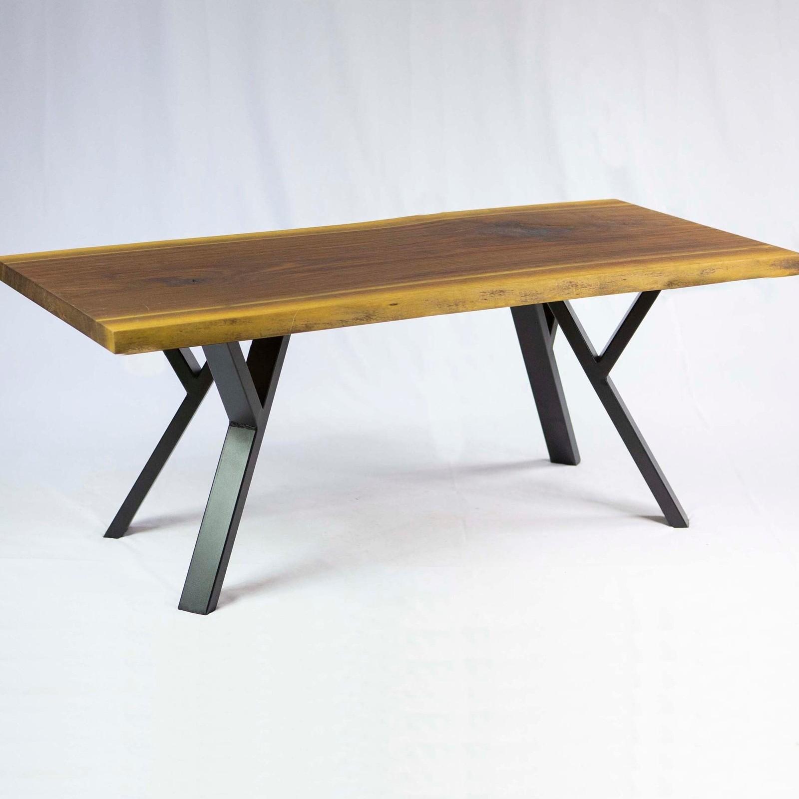 SS1200 Y-shape Coffee Table Legs, Black Powder Coated, Set/4