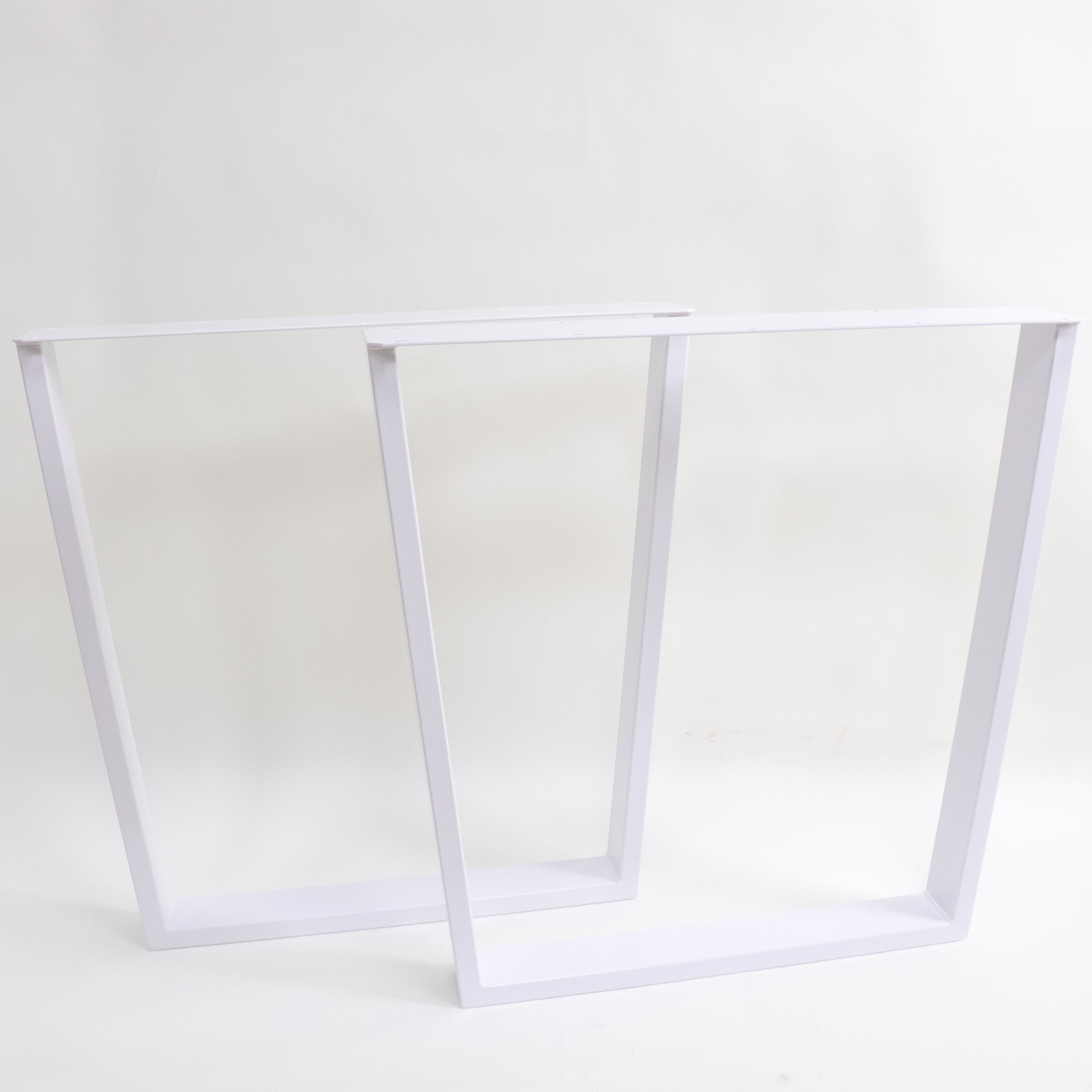 SS210W Trapezoid Dining Table legs, Wide Top, 1 Pair 71cmX 71cm