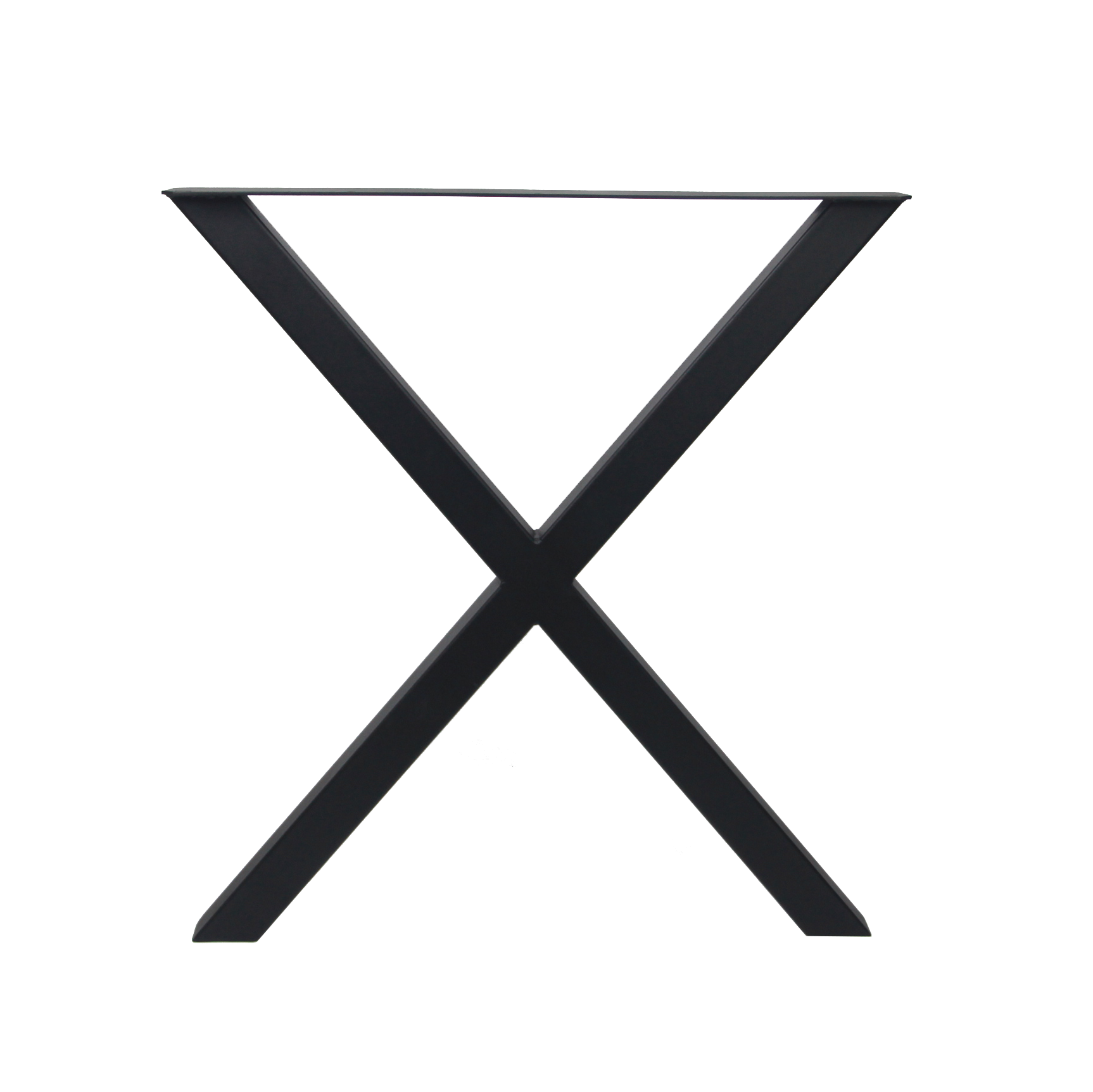 W5037A Heavy Duty Dining Table X Legs, 1 Pair (Set of 2 legs) 71cm height 66cm wide