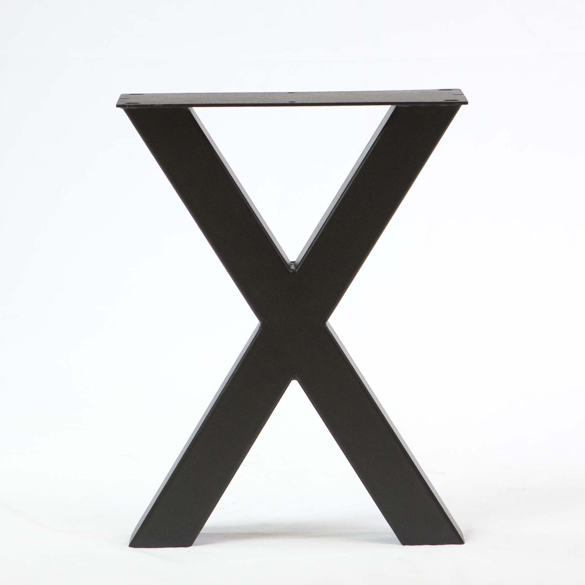 W5037E Heavy duty Bench X legs, 1 Pair 41cm tall 31cm width