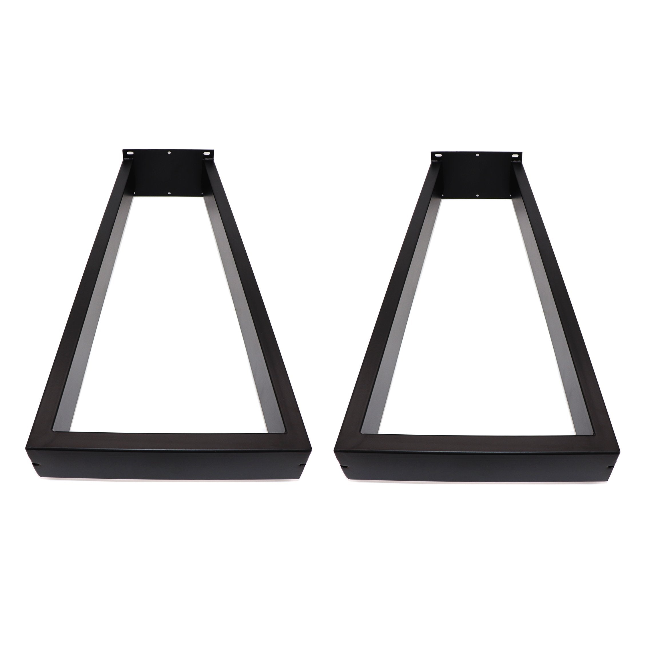 SS230 Trapezoid Console Table Legs, 1 Pair 71cm X 21cm