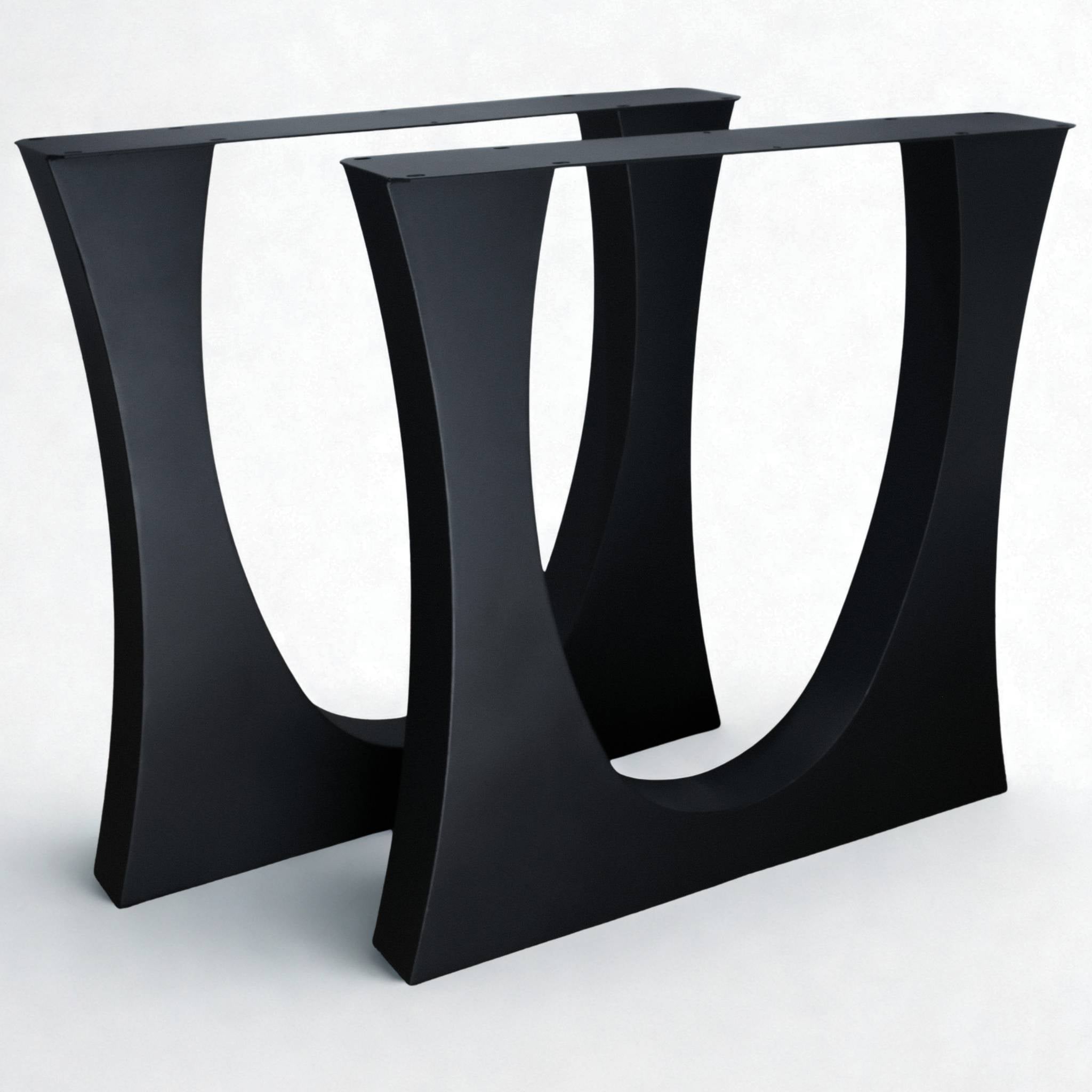 G801395 Flowy Shaped Dining Table Legs
