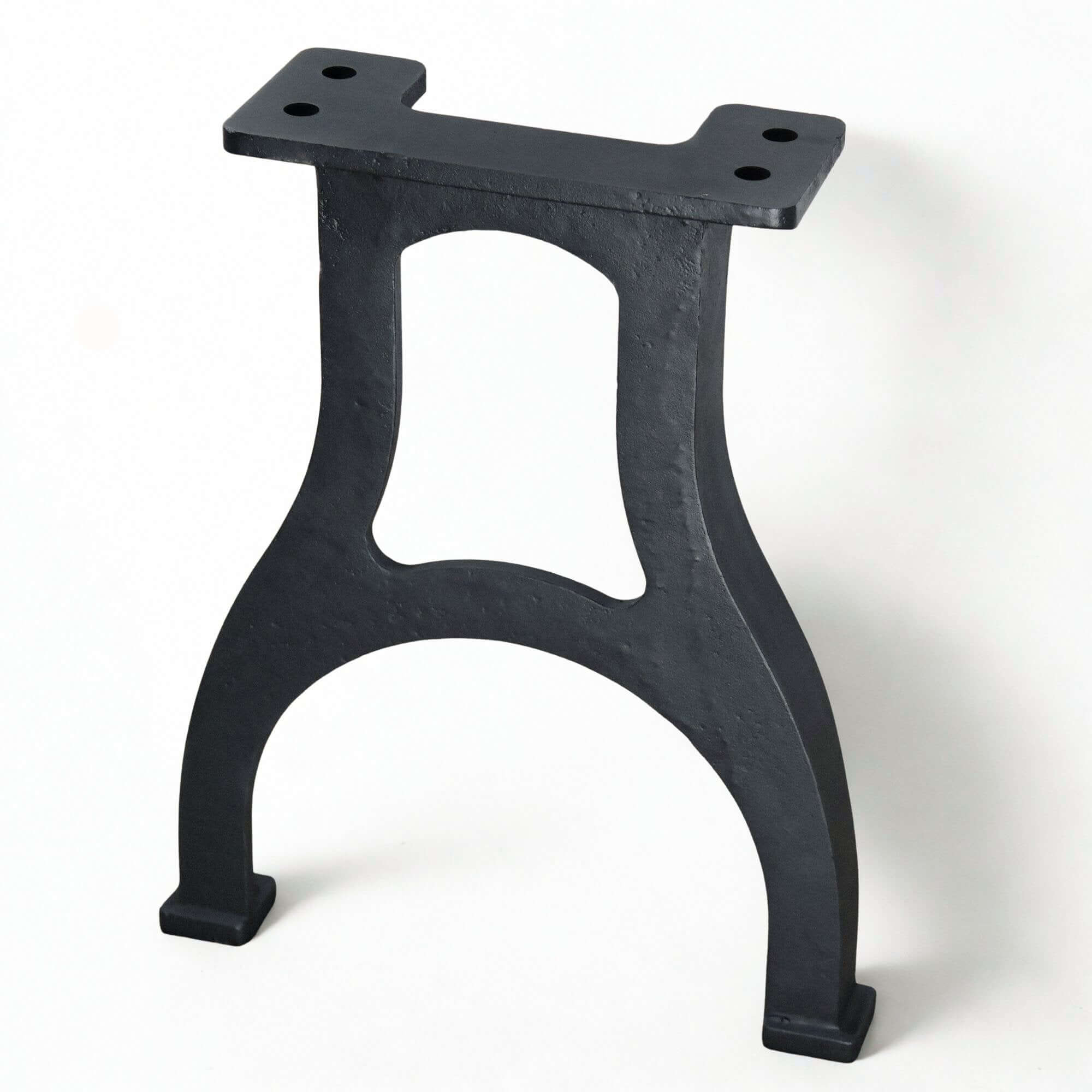 YW-CL-005-420MM, Super Heavy Duty Cast Iron Bench Legs 42cm Tall
