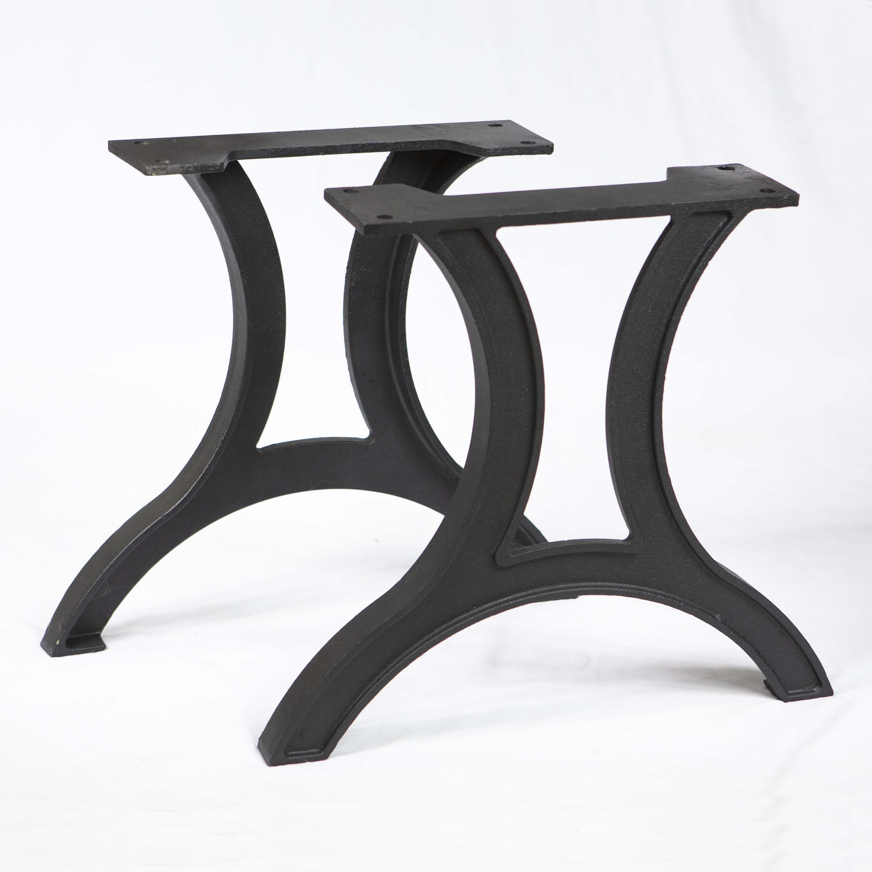 CN720 Cast Iron Coffee Table Legs, 1 Pair