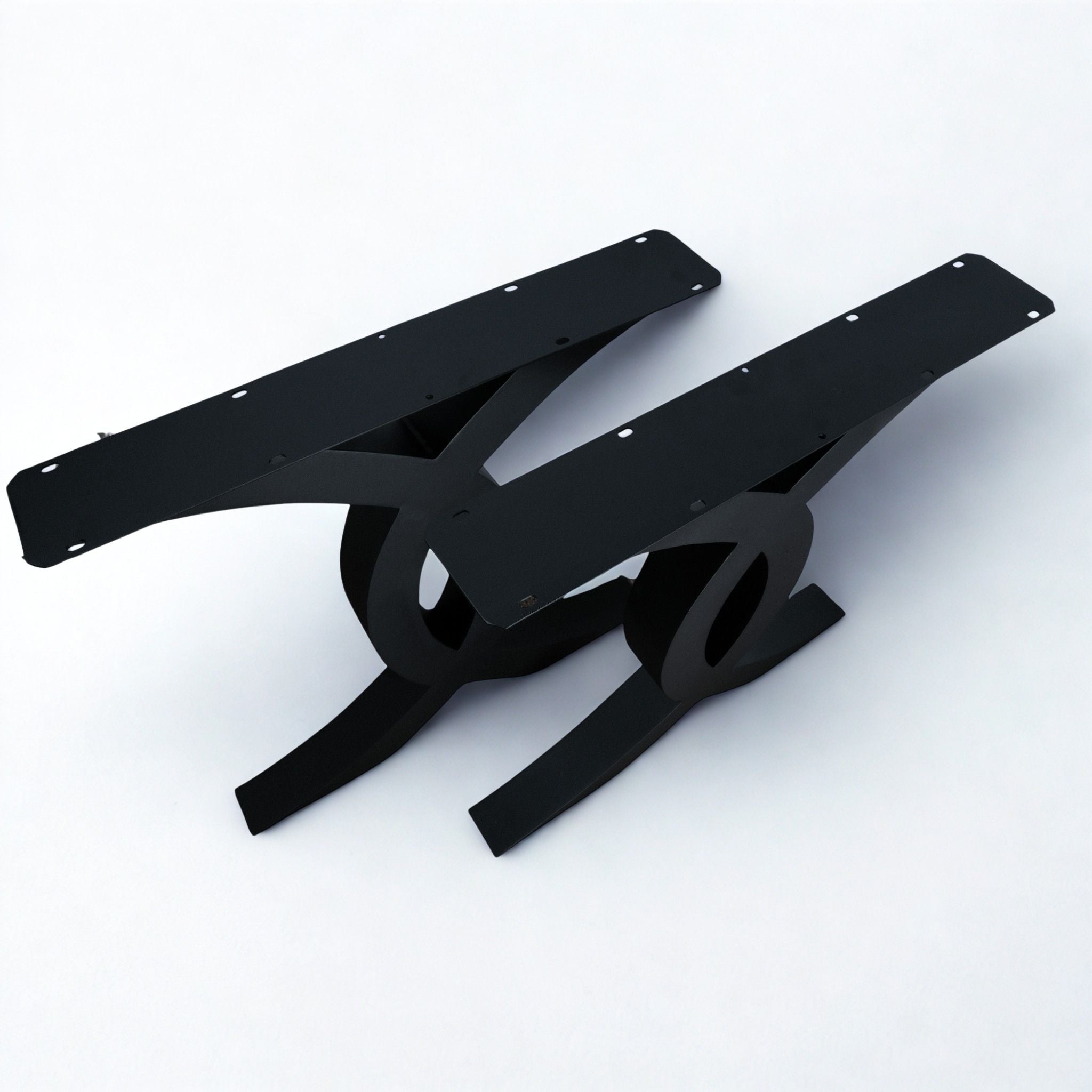 G801396 Flowy Double C-Shaped Dining Table Legs