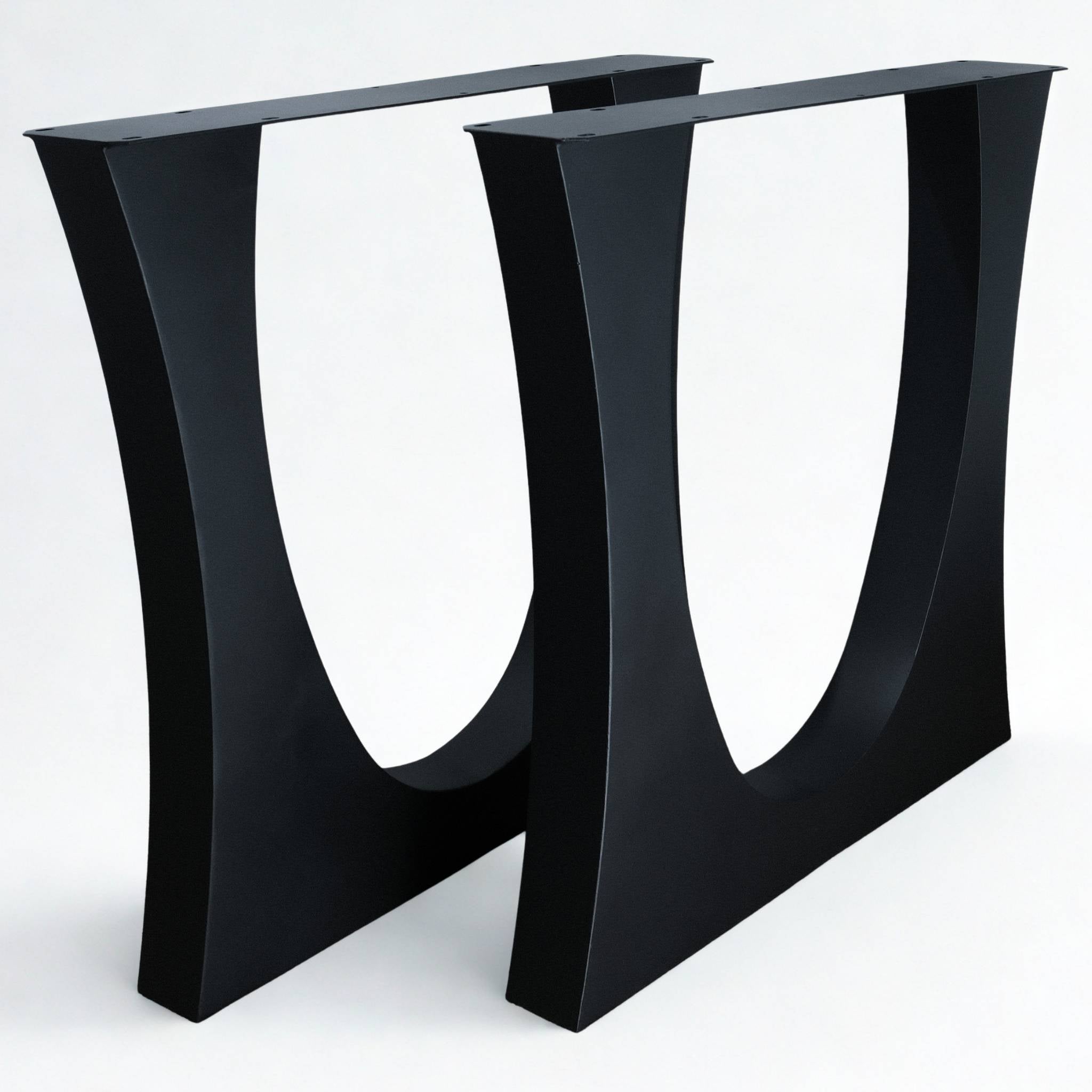 G801395 Flowy Shaped Dining Table Legs