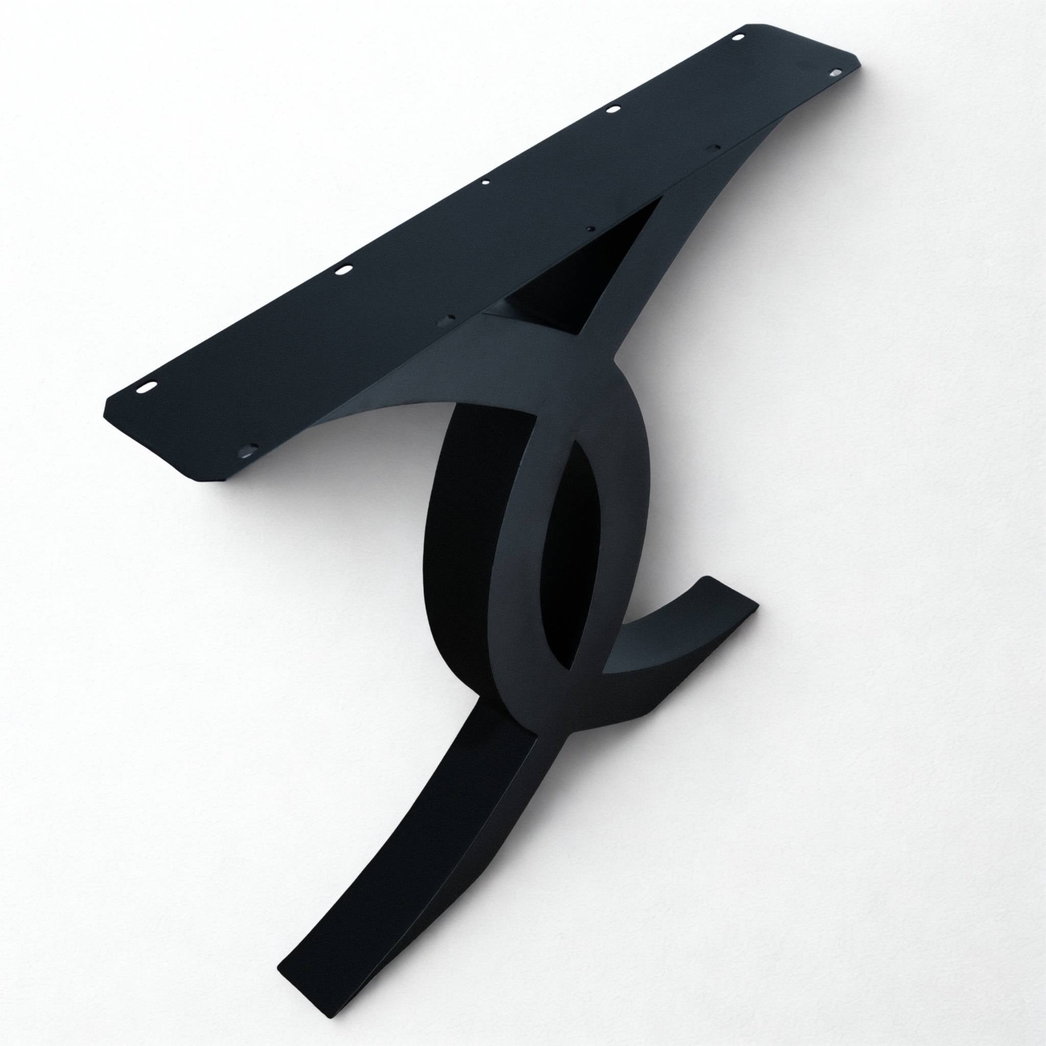 G801396 Flowy Double C-Shaped Dining Table Legs