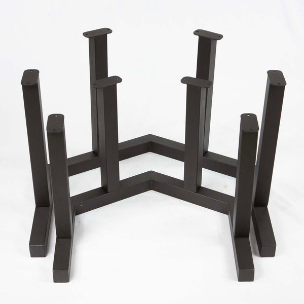 #SS010 Hex-Shaped Round Nesting Coffee Table Legs Set/2