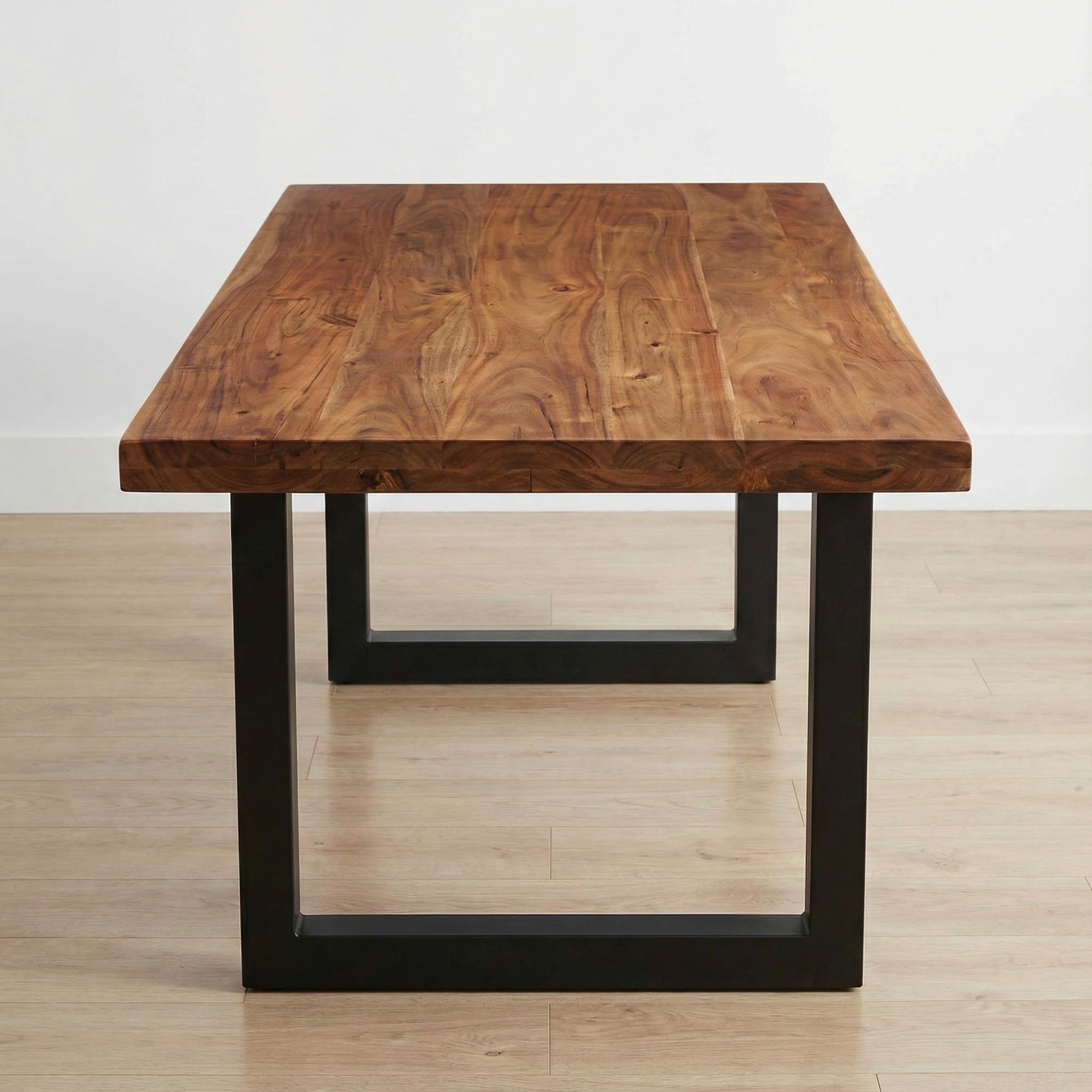 SS020 - Extra Wide U-Shaped Dining Table Legs, Made In 7.62 x 7.62cm Tubing 1 Pair