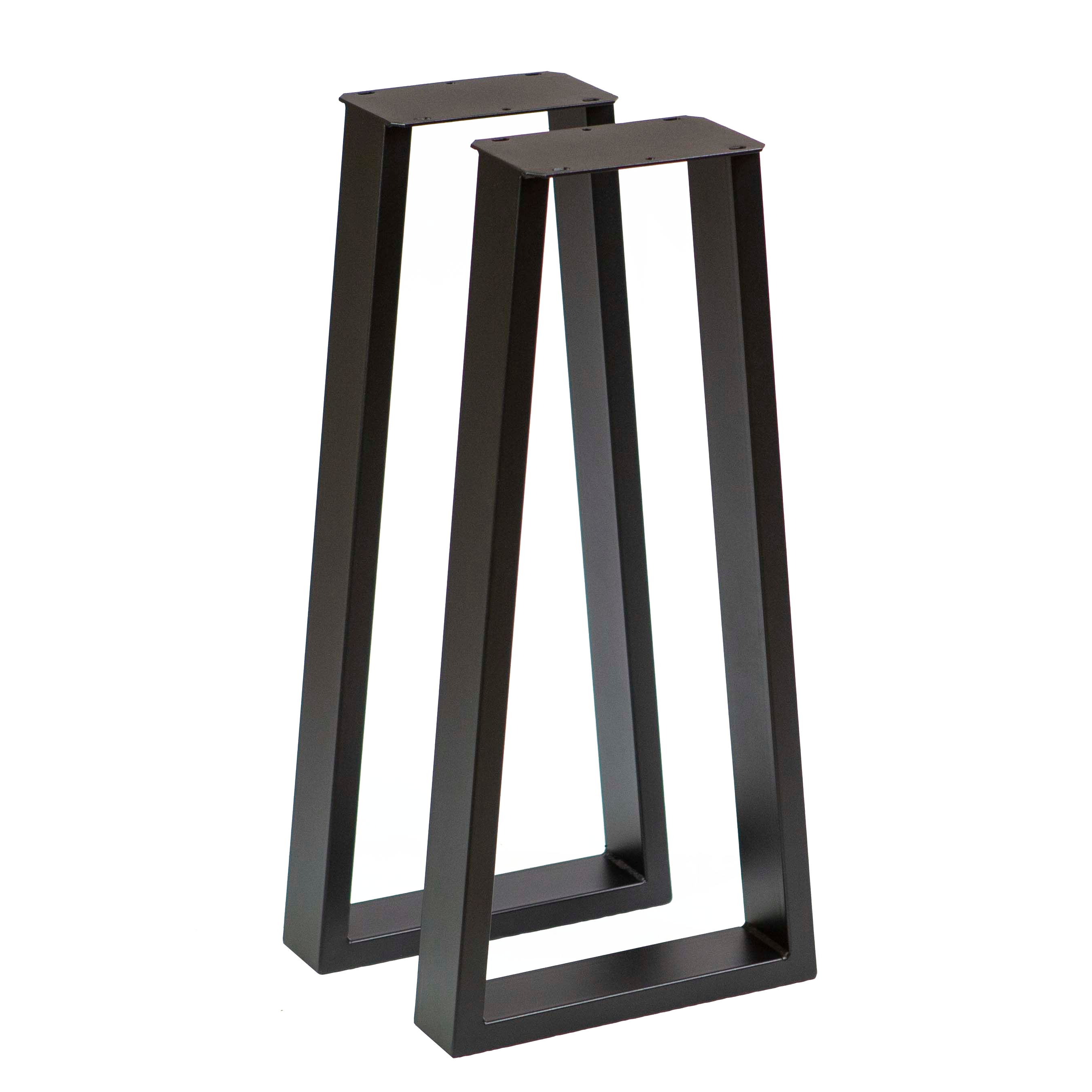 SS230 Trapezoid Console Table Legs, 1 Pair 71cm X 21cm