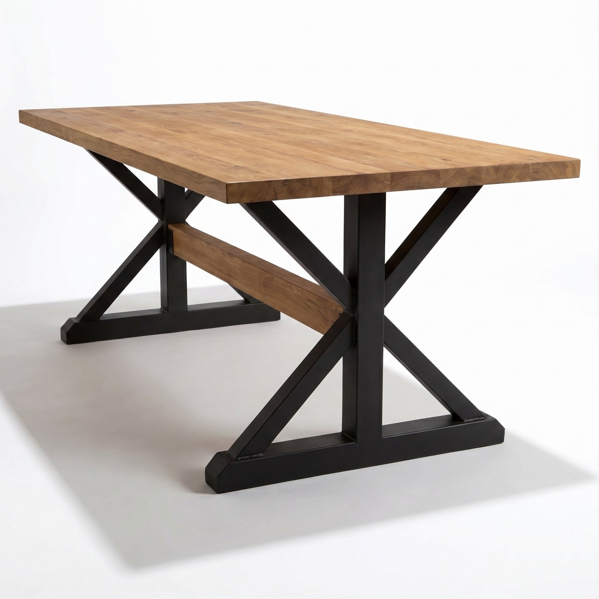 SS515, Extra Wide Trestle Dining Table Legs, 1 Pair