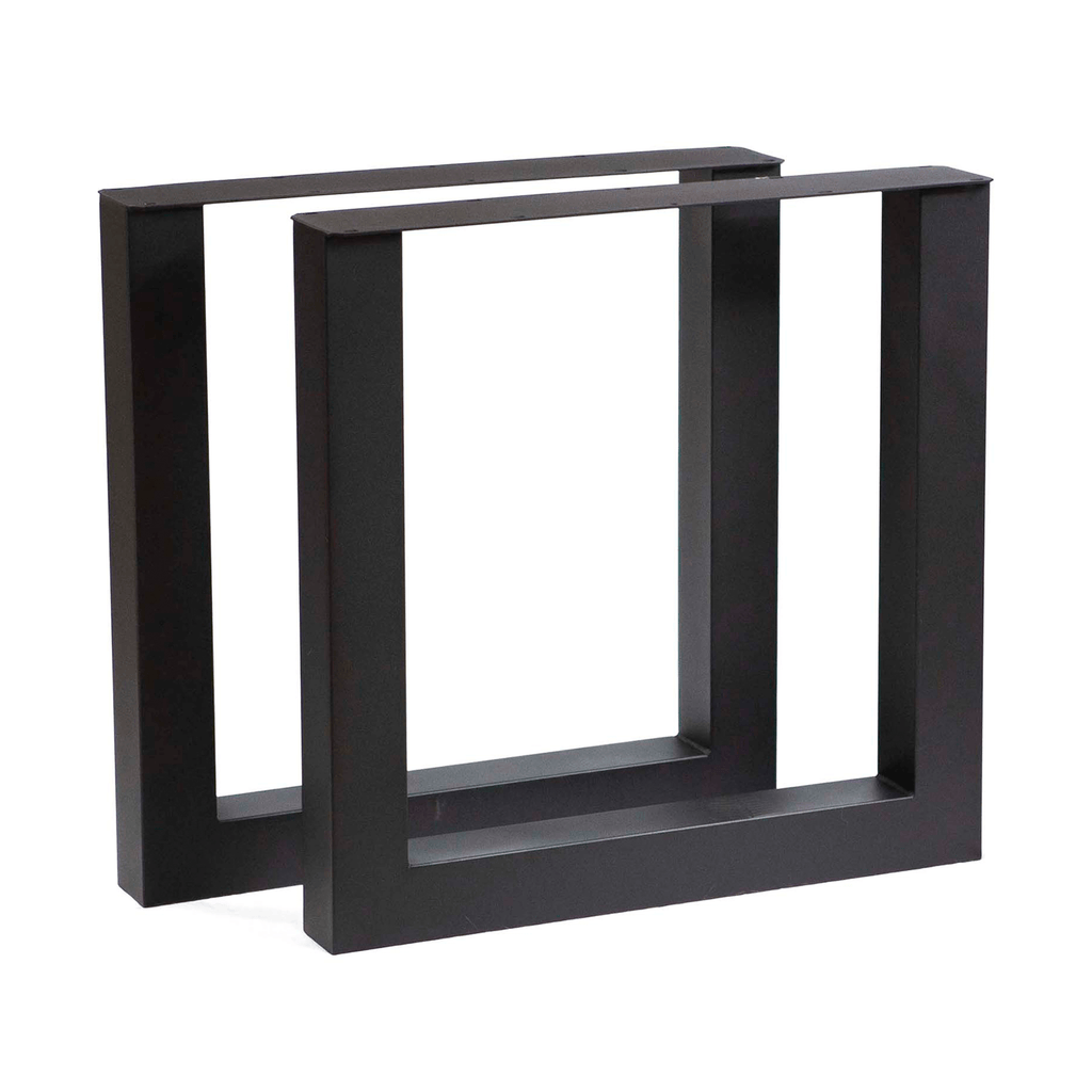 U shaped online metal desk legs