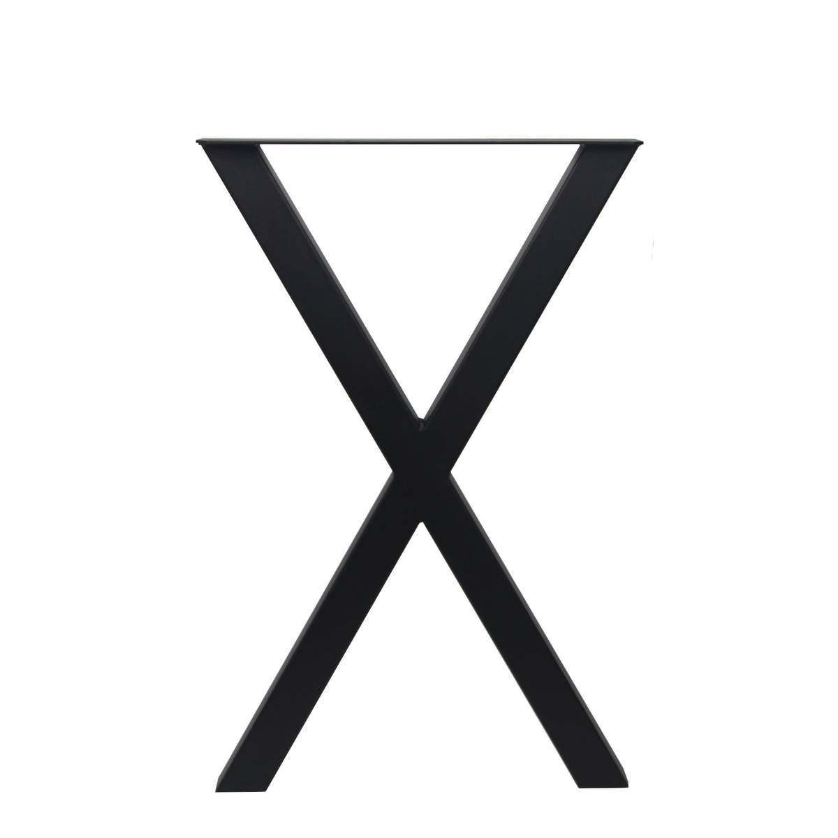 W5037BW2 Heavy duty Writing desk table X legs 1 Pair 71cm tall 46cm wide